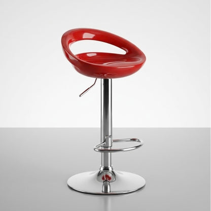 Tabouret de Bar Moderne Sora - Lot de 2 | Rotatif en Métal Chromé