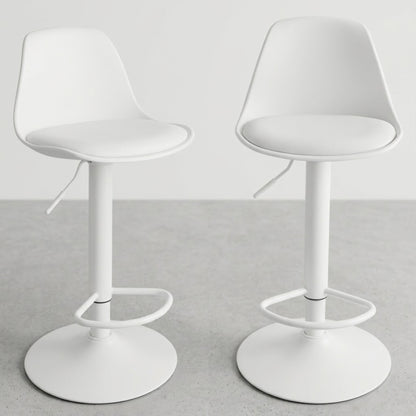 Tabouret de Bar Ergonomique Céleste —Lot de 2 | Assise Rembourrée